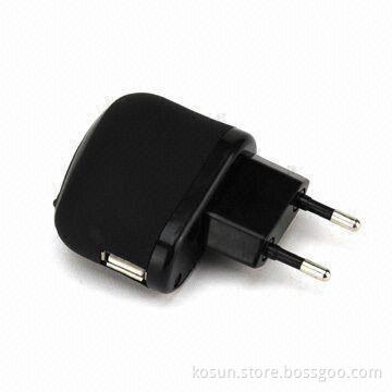 Mobile Phone Charger, 12 to 24V DC Input Voltage